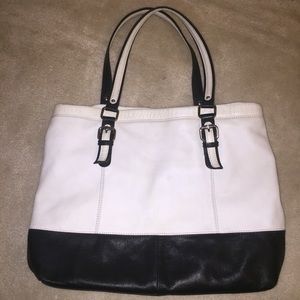 Genuine Leather Audrey Brooke Tote Bag